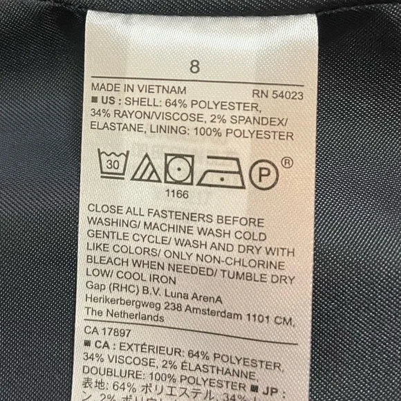 Banana Republic Women’s Plaid Blazer Sz8 - Picture 8 of 8